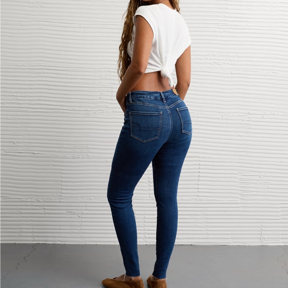 American Eagle Outfitters Dark Blue Jeggings